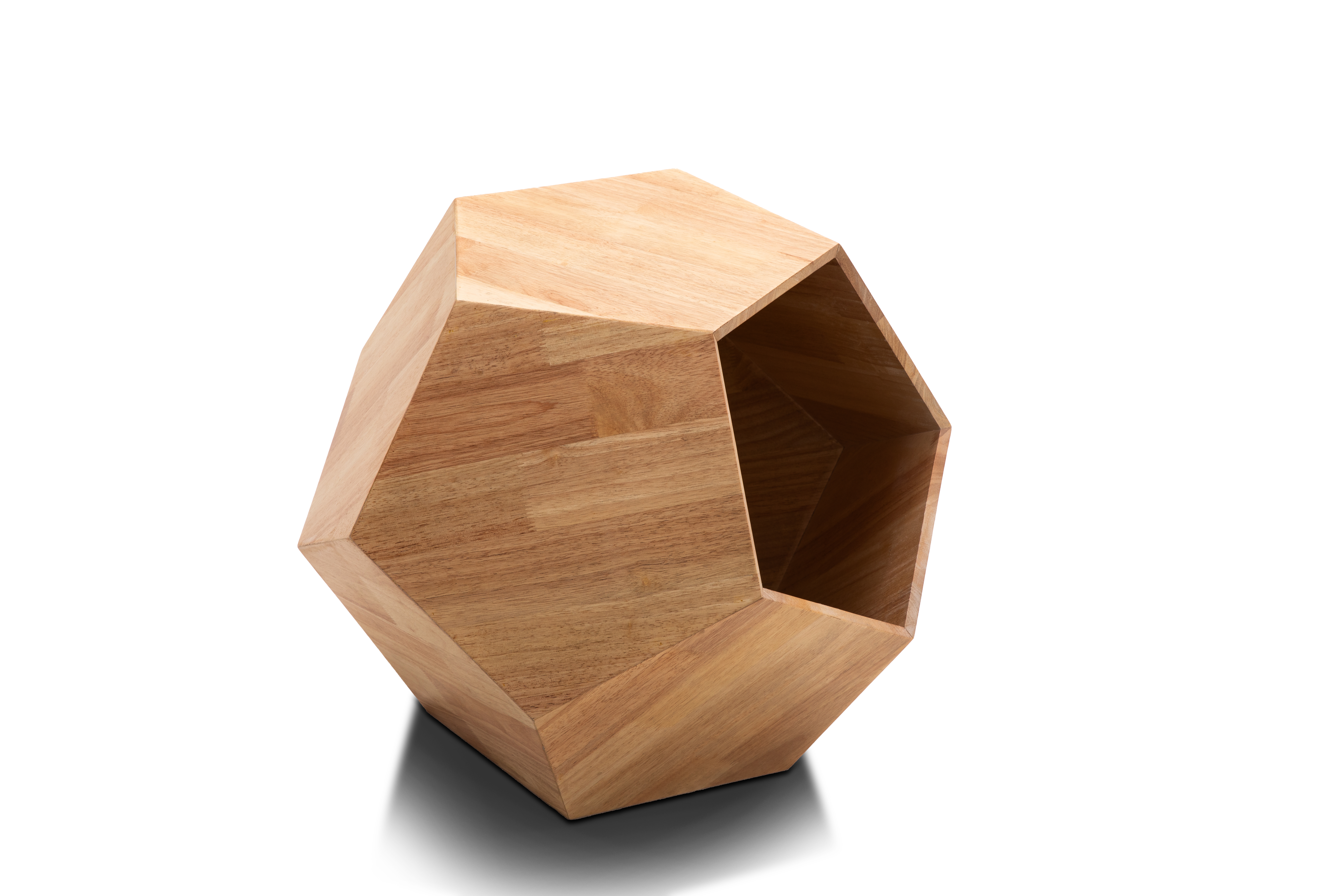 Geometric Wood Kennel