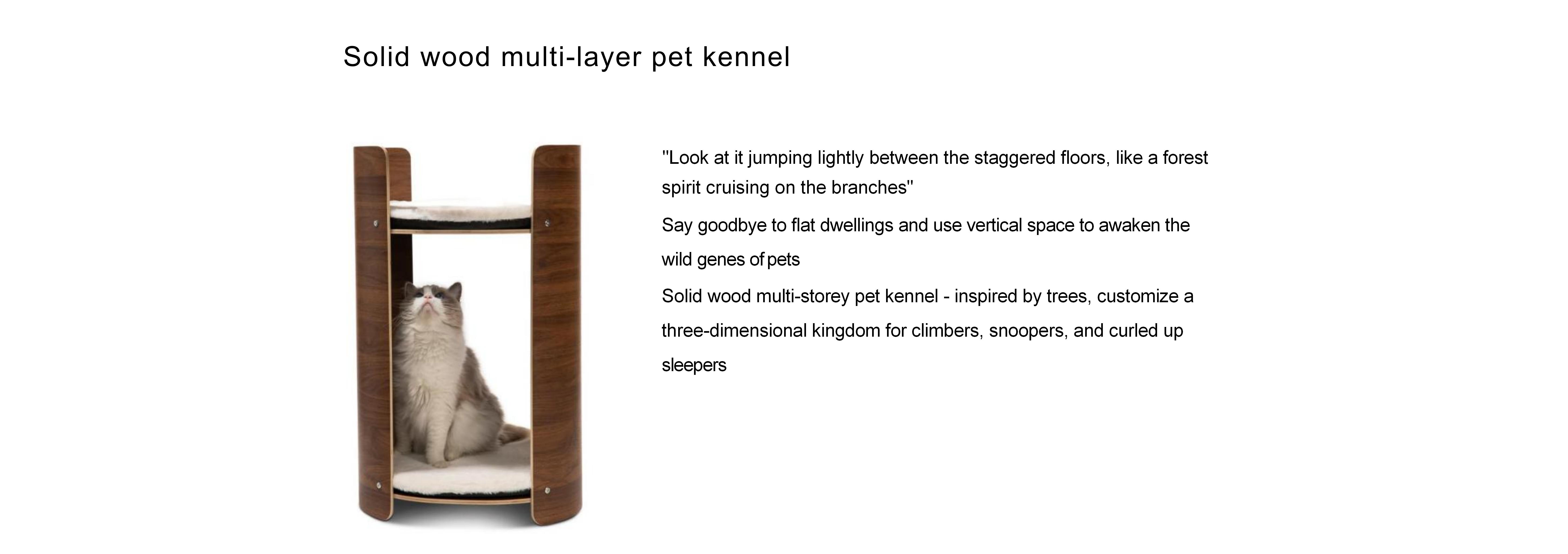 Wood Multi-layer Kennel