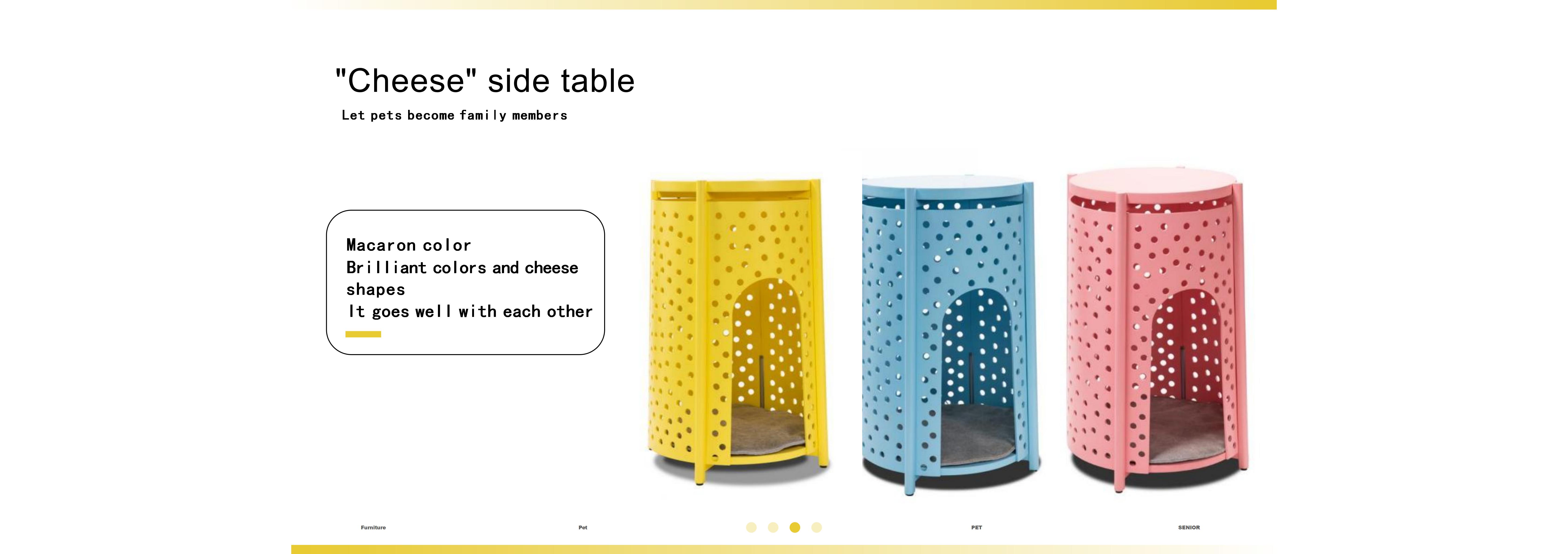 Cheese Side Table