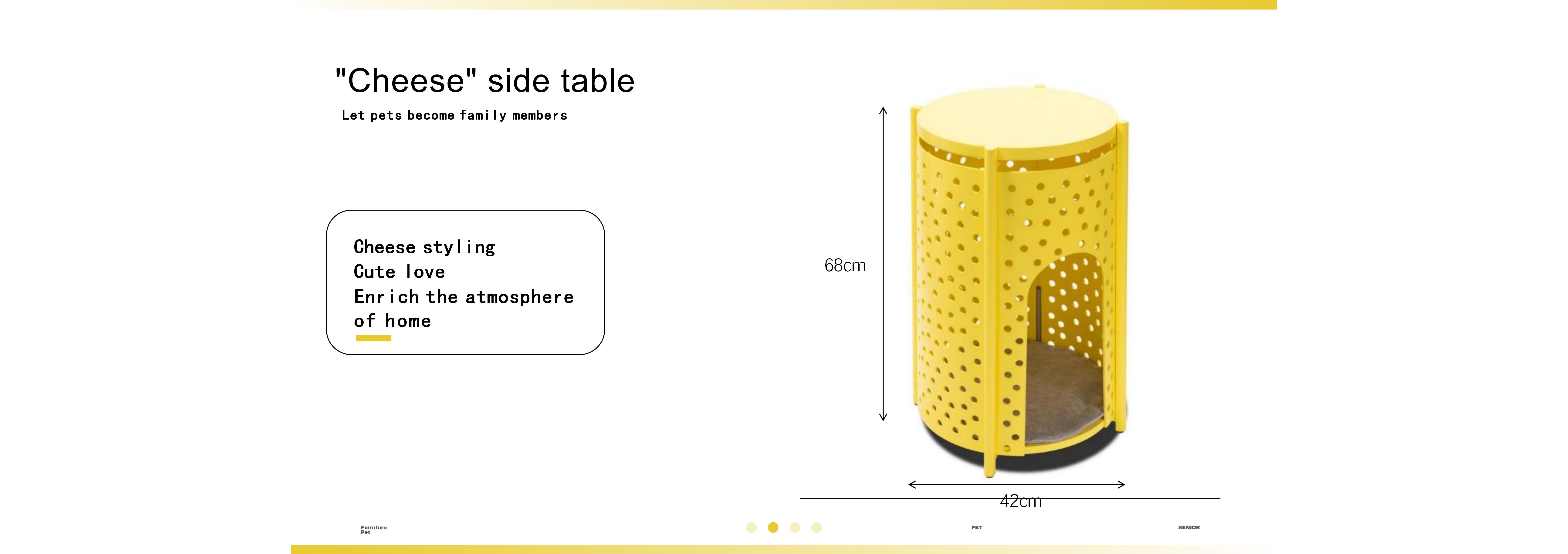 Cheese Side Table